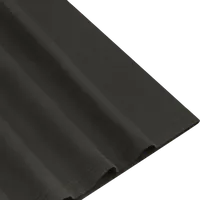 StringKing Men's Pima Jersey Henley - Sharp Fit, Peat, Fabric