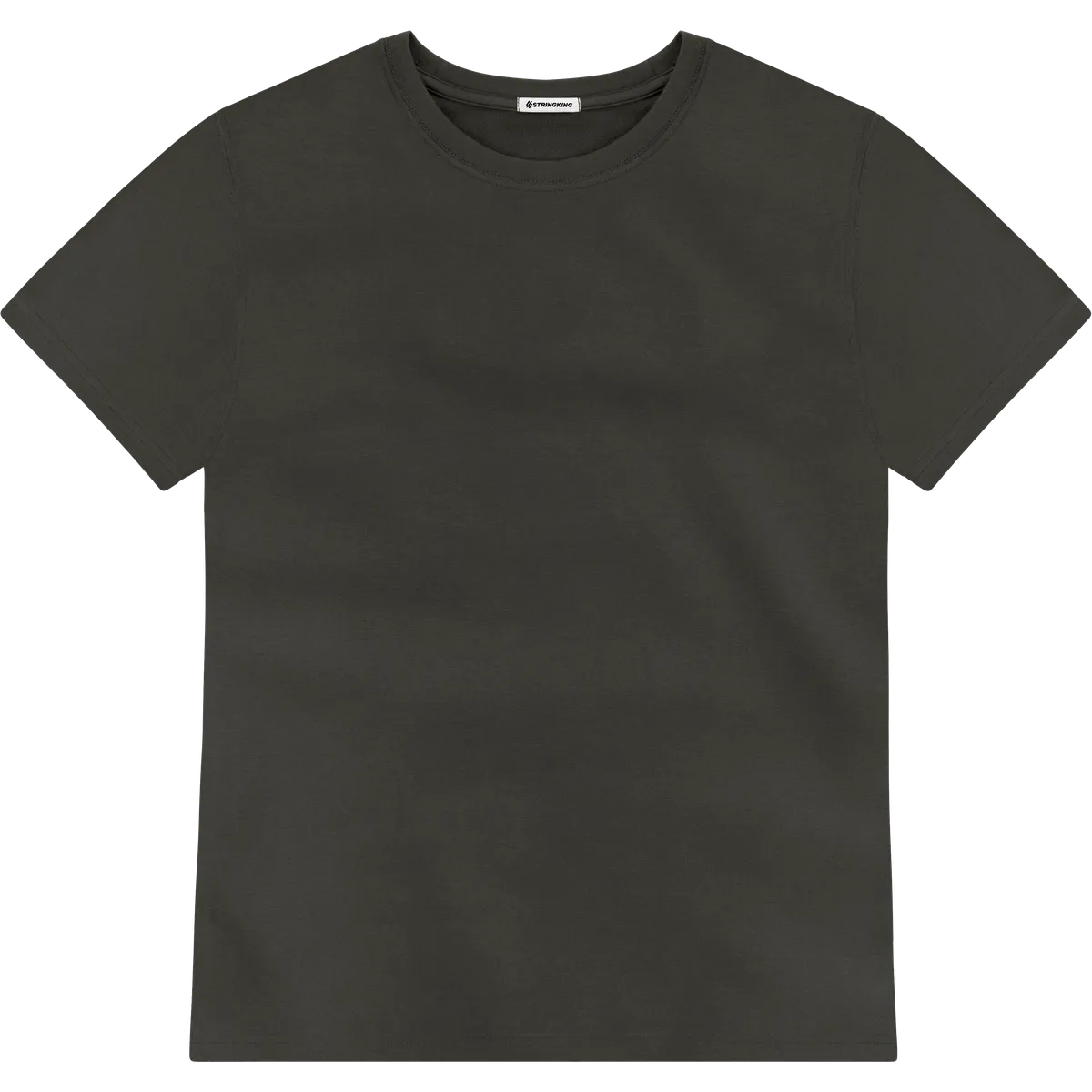 StringKing Men's Pima Terry Tee - Relaxed Fit, Peat, Front