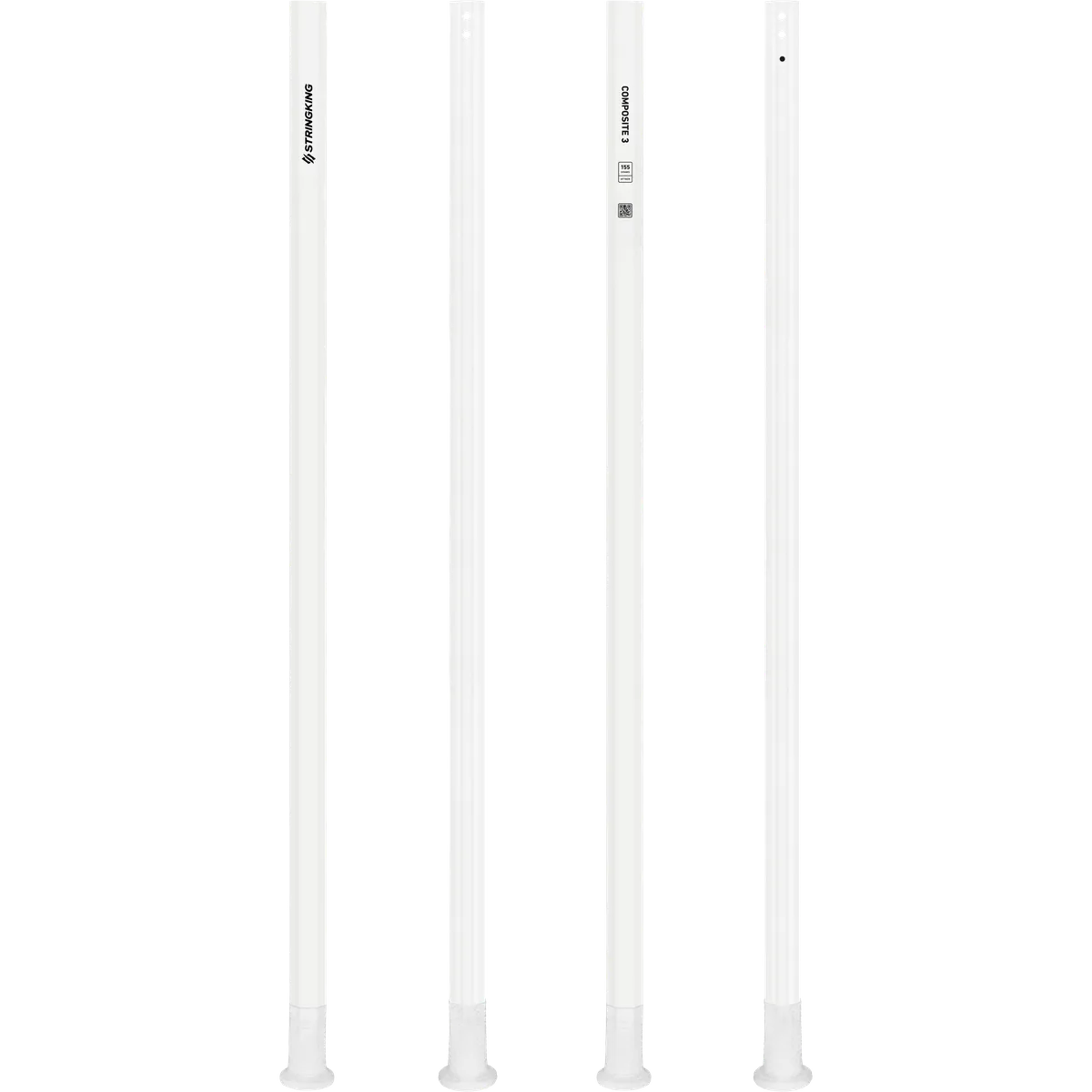 StringKing Composite 3 Attack - 155 Grams, White, Full Length, Vertical, Right, Front, Left, Back