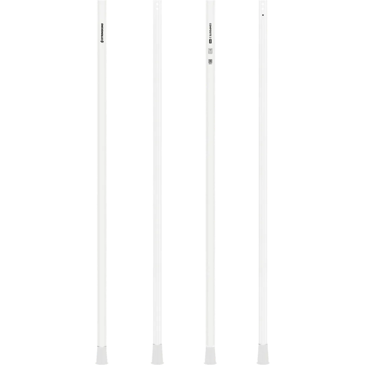 StringKing Composite 2 Pro Goalie - 162 Grams, White, Full Length, Vertical, Right, Front, Left, Back