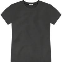 StringKing Men's Heavy Pima Cotton T-Shirt - Sharp Fit, Black, Front