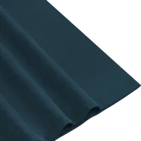 StringKing Men's Pima Terry V-Neck Tee - Relaxed Fit, Navy, Fabric