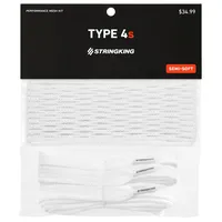 StringKing Type 4 - Type 4s, Mesh Kit, White, Packaged with Strings