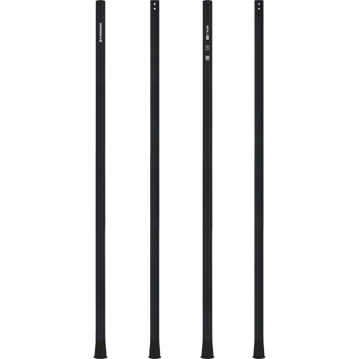 StringKing Metal 3 Pro Goalie - 162 Grams, Black, Full Length, Vertical, Right, Front, Left, Back