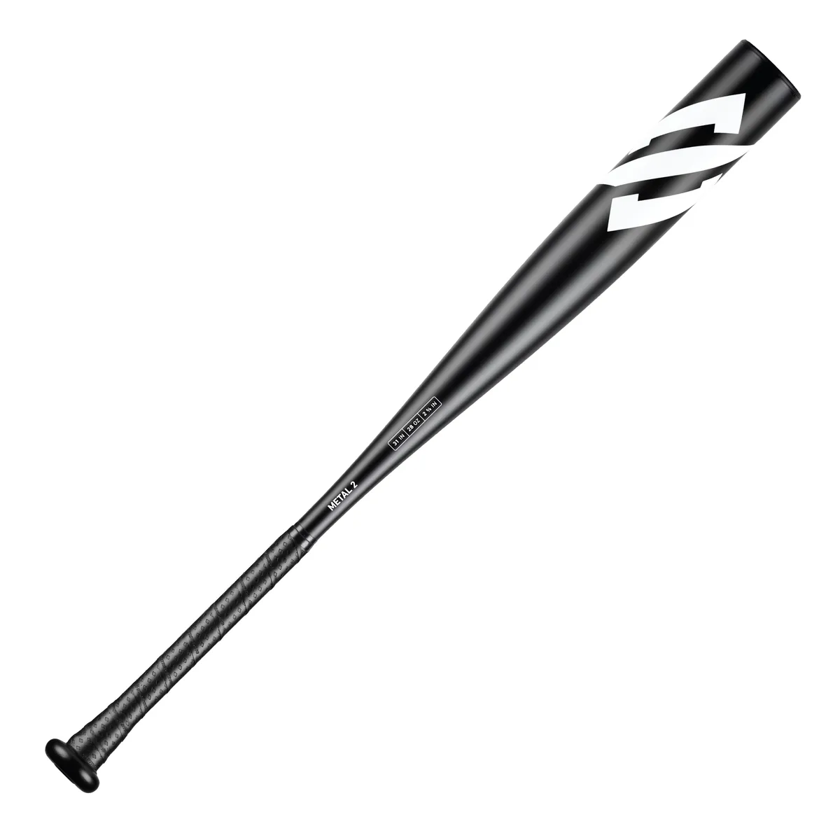StringKing Metal 2 BBCOR - Drop 3, 31" / 28 oz, Black, Full Length, Front