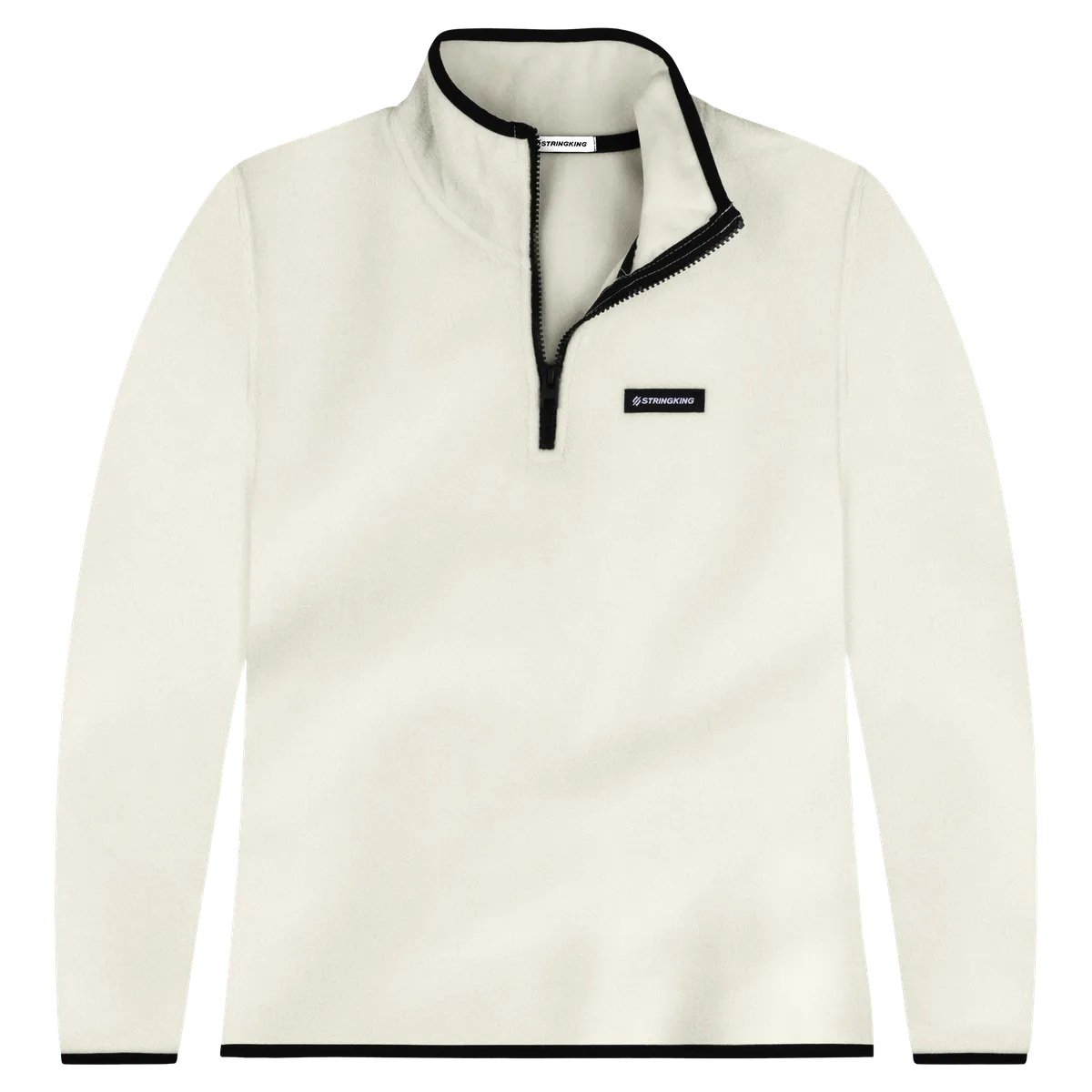 StringKing Women's Polartec Fleece Quarter Zip - Relaxed Fit, Jet Stream, Front