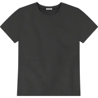 StringKing Men's Heavy Pima Cotton T-Shirt - Relaxed Fit, Black, Front