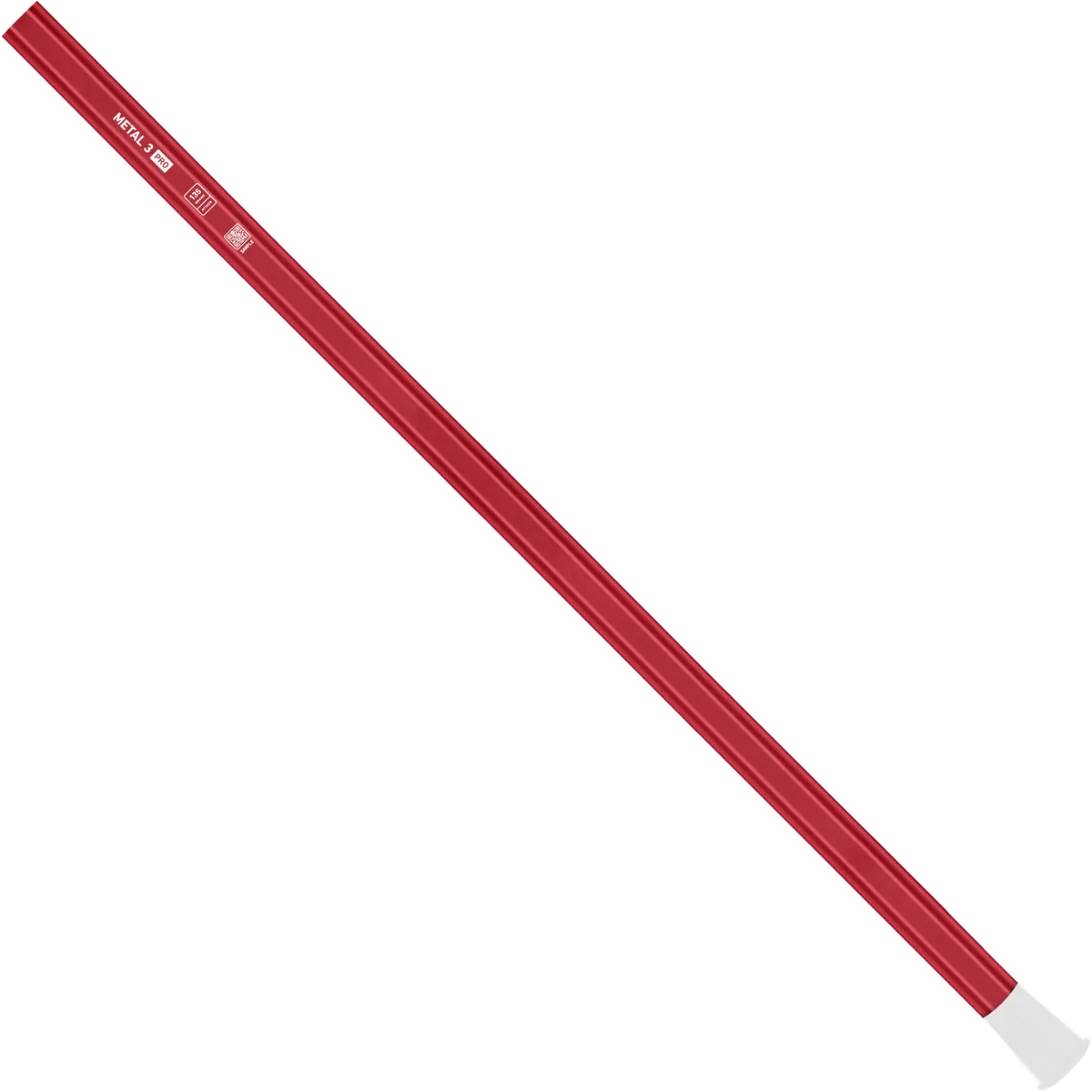 StringKing Metal 3 Pro Attack - 135 Grams, Red, Full Length, Angled, Left Side, With Butt End