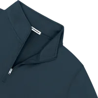 StringKing Women's FlexTech Quarter Zip - Sharp Fit, Navy, Detail