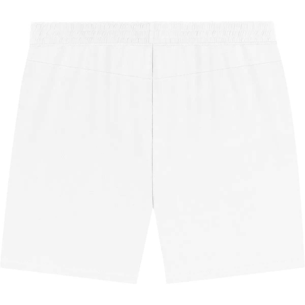 StringKing Men's Nylon Game Shorts - Sharp Fit, White, Back
