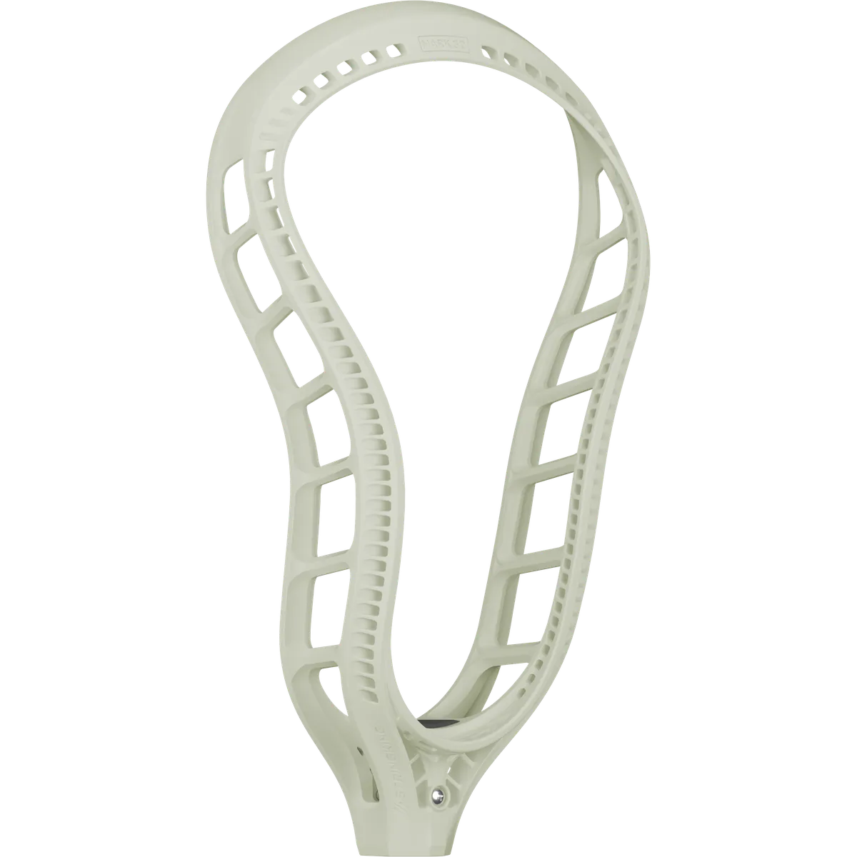 StringKing Mark 3D - Unstrung, Off-White, Strung, Angled Back