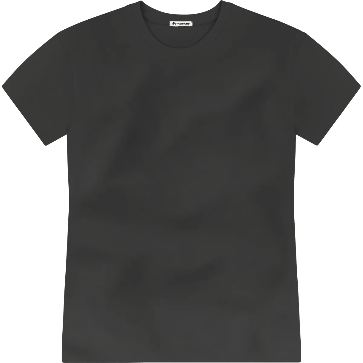 StringKing Men's StayWarm T-Shirt - Sharp Fit, Black, Front