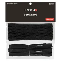 StringKing Type 3 - Type 3s, Mesh Kit, Black, Packaged with Strings