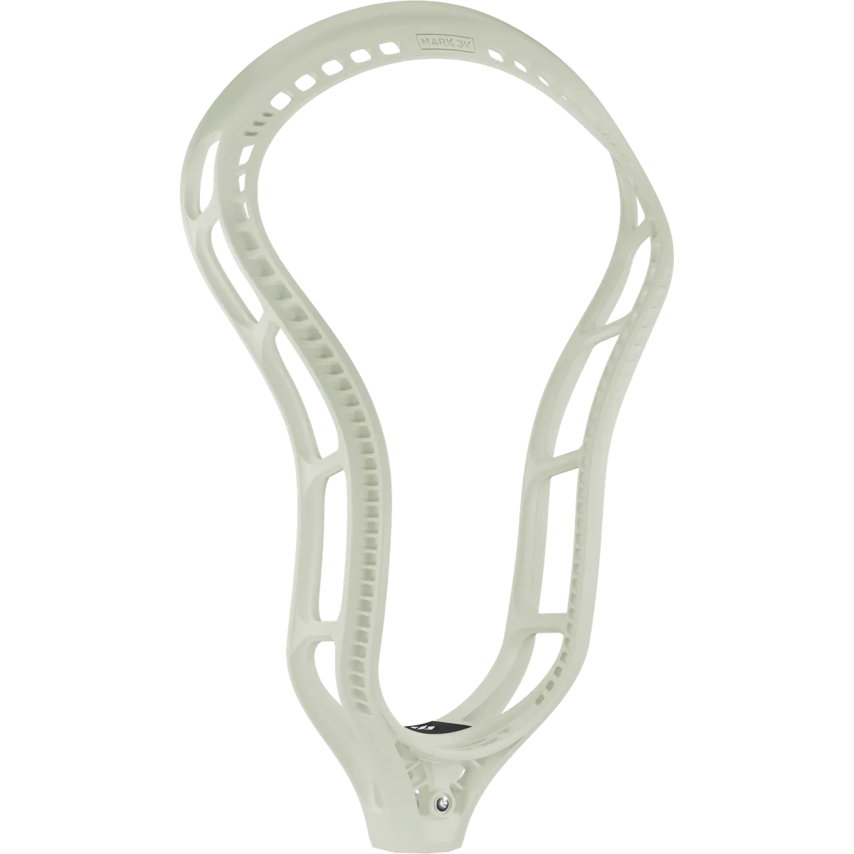 StringKing Mark 3V - Unstrung, Off-White, Strung, Angled Back