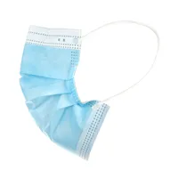 Disposable Surgical Mask Level 3 PPE Blue Profile View