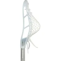 StringKing Complete 2 Senior Lacrosse Stick Pocket - White Silver