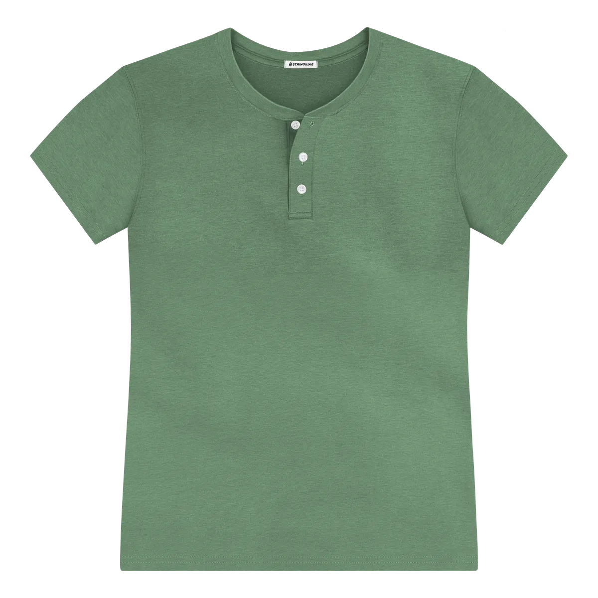 Men's Pima Cotton Short Sleeve Henley | StringKing