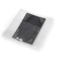 Reusable Face Covering Packaging 2 Pack Back Adult Black