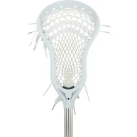 StringKing Complete 2 Senior Lacrosse Stick Face White Silver