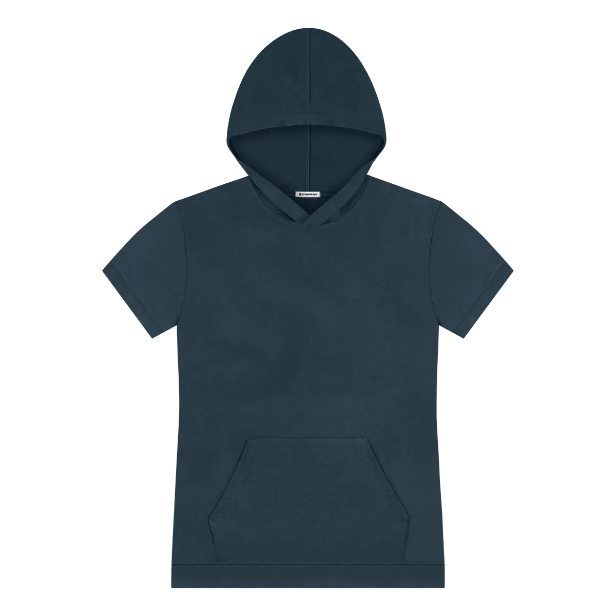 Men's Pima Cotton Short Sleeve Hoodie 2C | StringKing