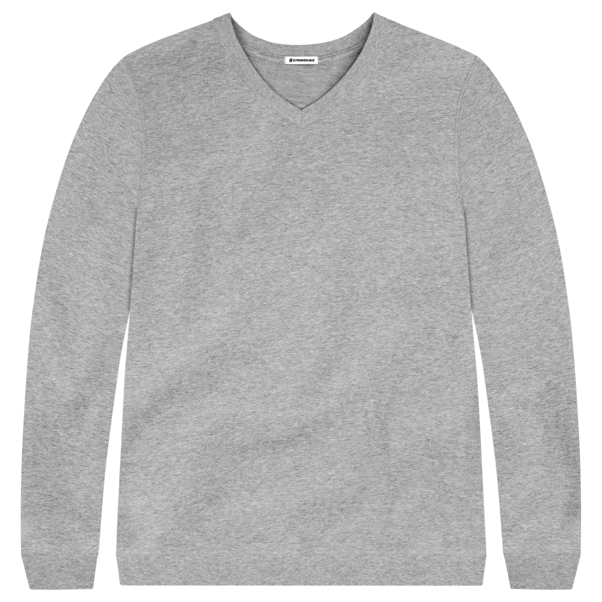 Men s Pima Cotton V Neck Sweatshirt StringKing