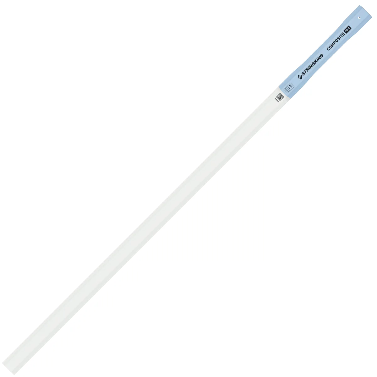 StringKing Men's Composite Pro Faceoff - 155 Grams, White / Carolina, Full Right Side