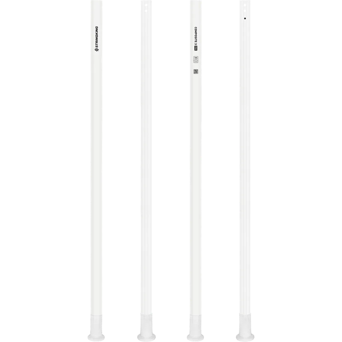 StringKing Composite 3 Pro Attack - 195 Grams, White, Full Length, Vertical, Right, Front, Left, Back