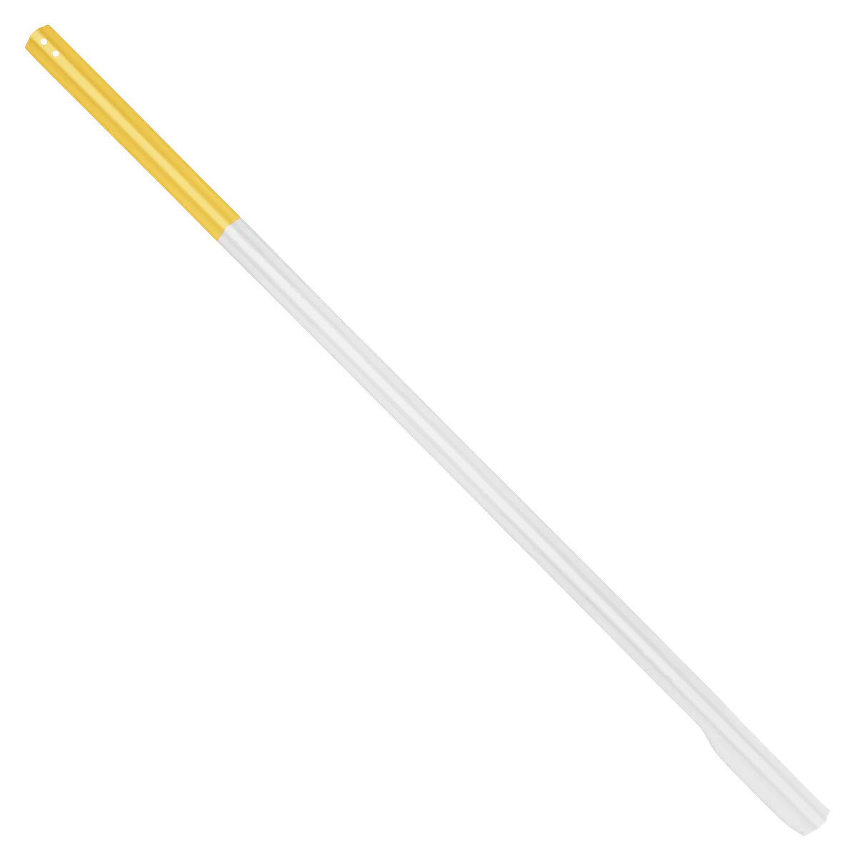 StringKing Composite 2 Pro Faceoff - Bottom Lever, 175 Grams, White / Yellow, Full Top Side