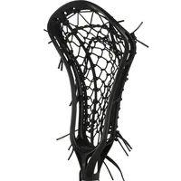 StringKing Women's Legend - Strung, Mid, Tech Trad, Black / Black, Strung, Angled Front