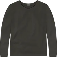 StringKing Men's Pima Terry Crew Sweater - Relaxed Fit, Peat, Front
