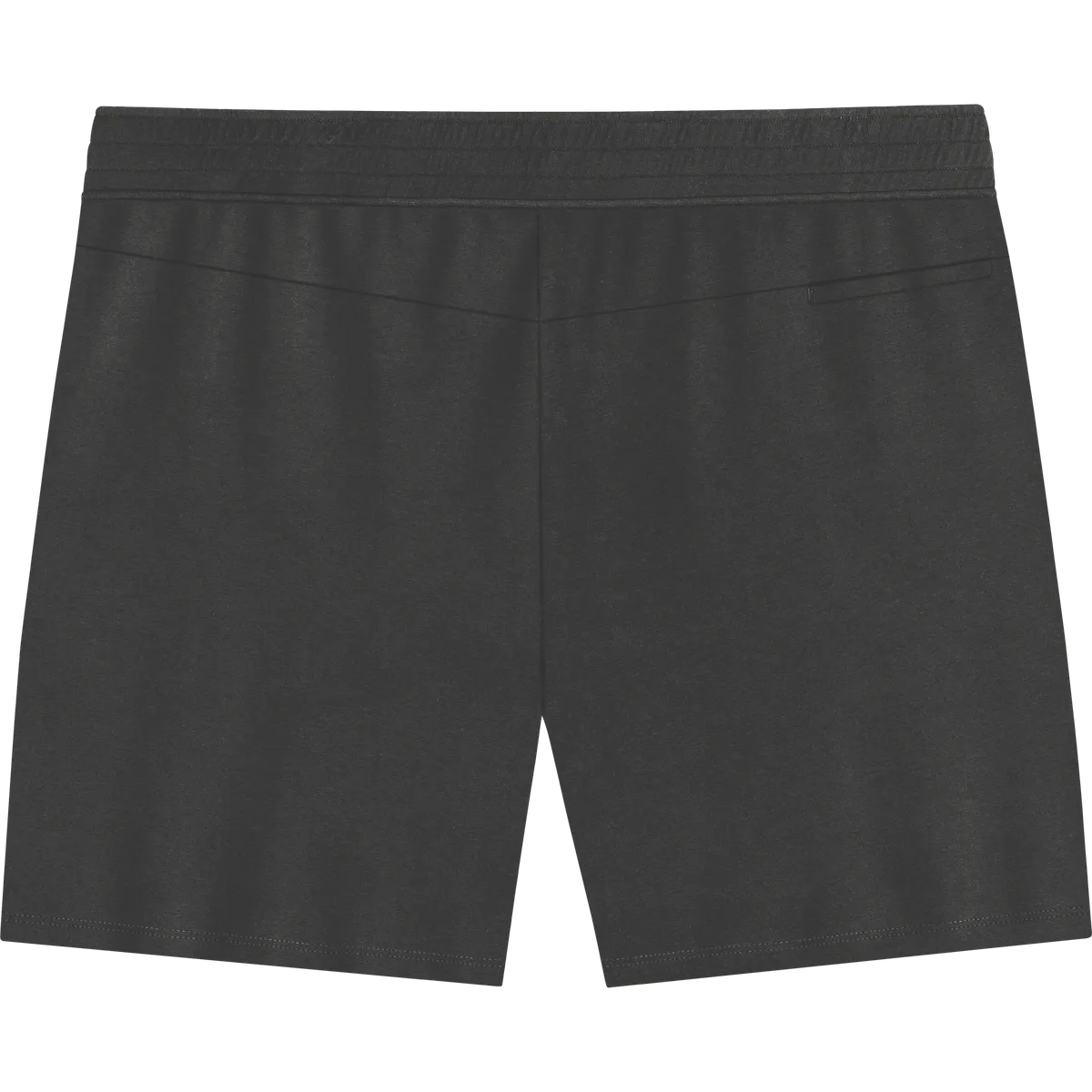 StringKing Men's Pima Cotton Sweatshort - Relaxed Fit, Black, Back