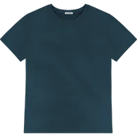 StringKing Men's Pima Terry Tee - Relaxed Fit, Navy, Front