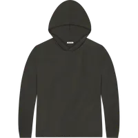 StringKing Men's Pima Jersey Hoodie - Relaxed Fit, Peat, Front