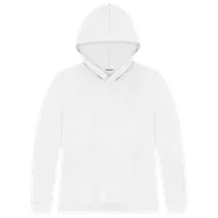StringKing Women's Pima Cotton Hoodie - Relaxed Fit, White, Front