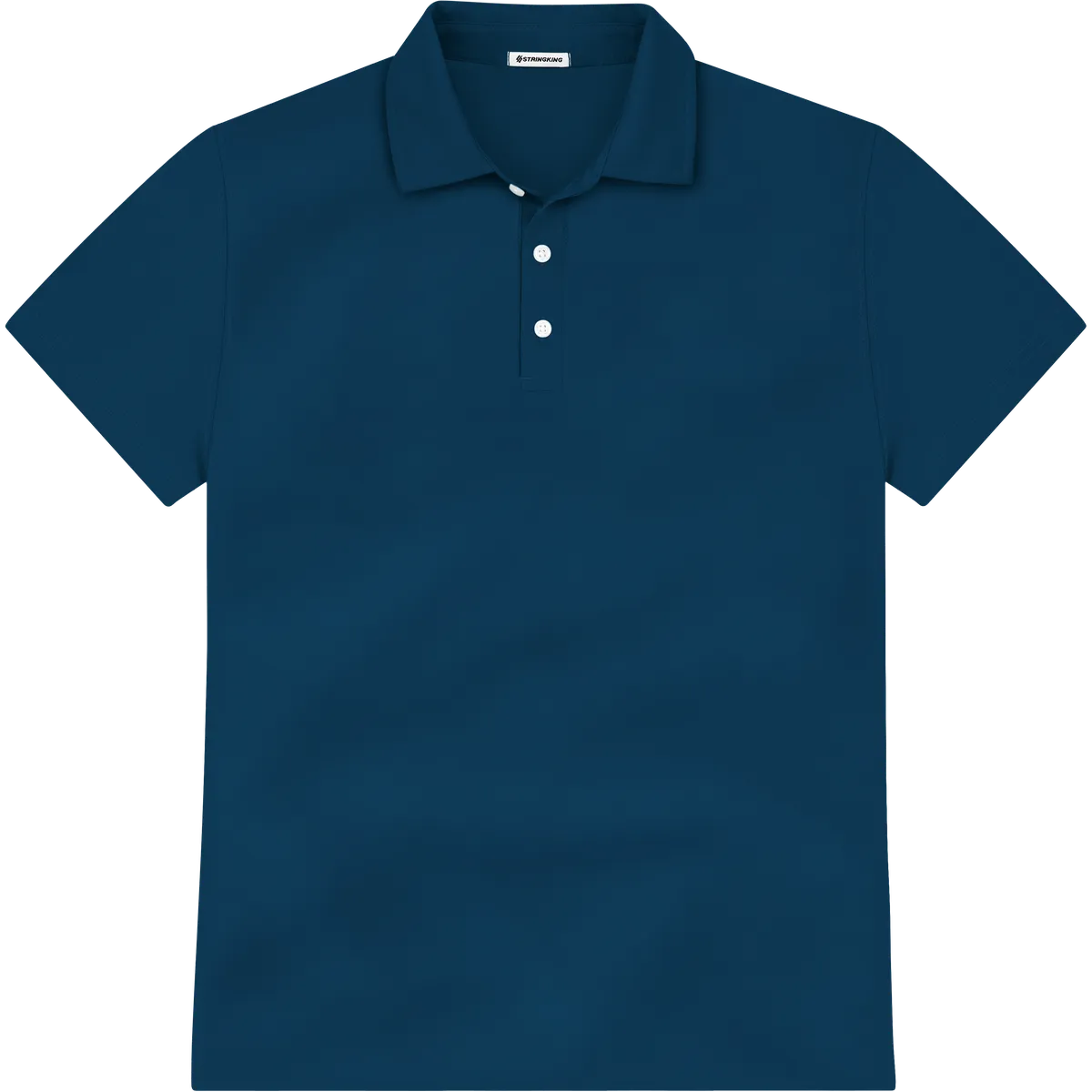 StringKing Men's StayCool Polo - Relaxed Fit, Navy Blue, Front