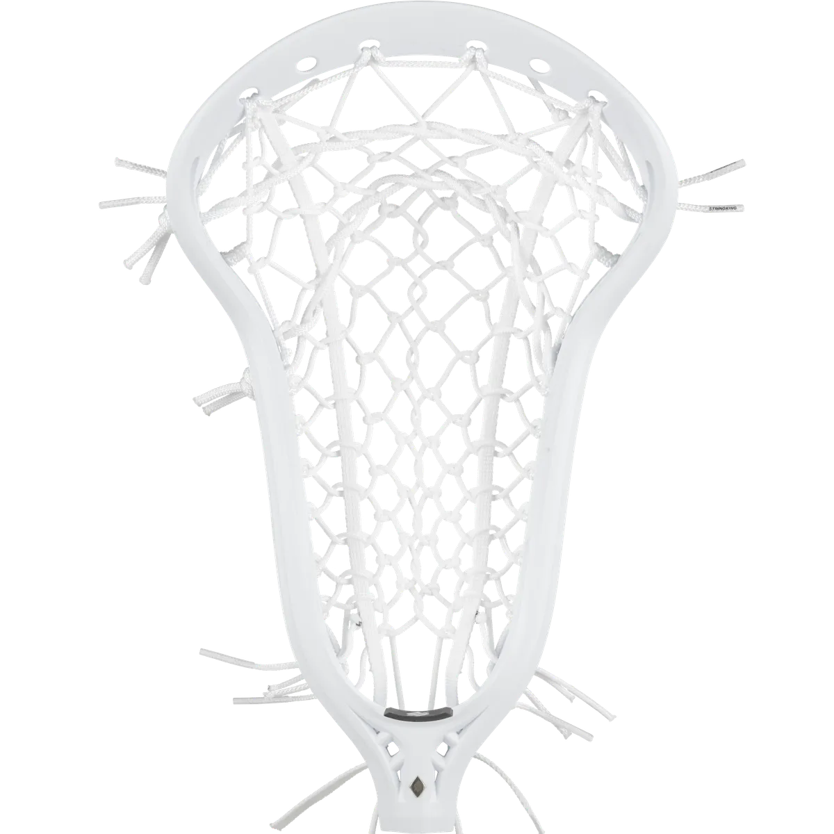 StringKing Women's Mark 2 Defense - Strung, Mid, Tech Trad, White / White, Strung, Face