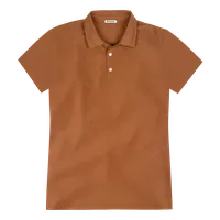 StringKing Men's FlexStyle Short Sleeve Polo - Sharp Fit, Bombay Brown, Front