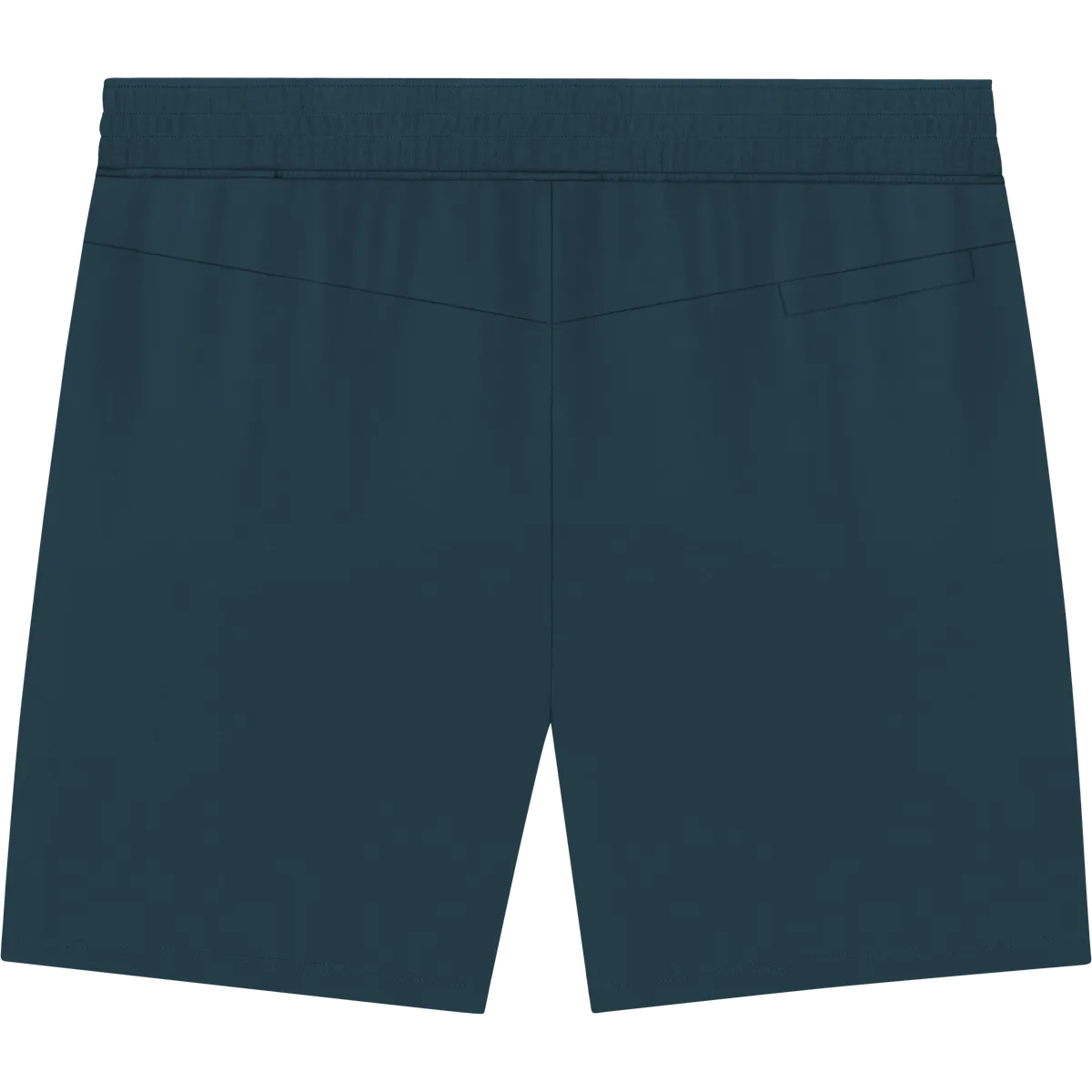 StringKing Men's Pima Terry Shorts - Relaxed Fit, Navy, Back