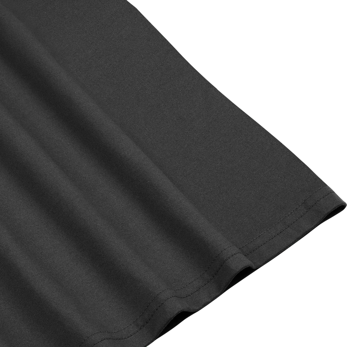 StringKing Men's FlexTech Short Sleeve Crewneck T-Shirt - Sharp Fit, Black, Fabric