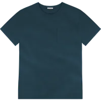 StringKing Men's Pima Jersey Pocket Tee Multi - Relaxed Fit, Navy, Front