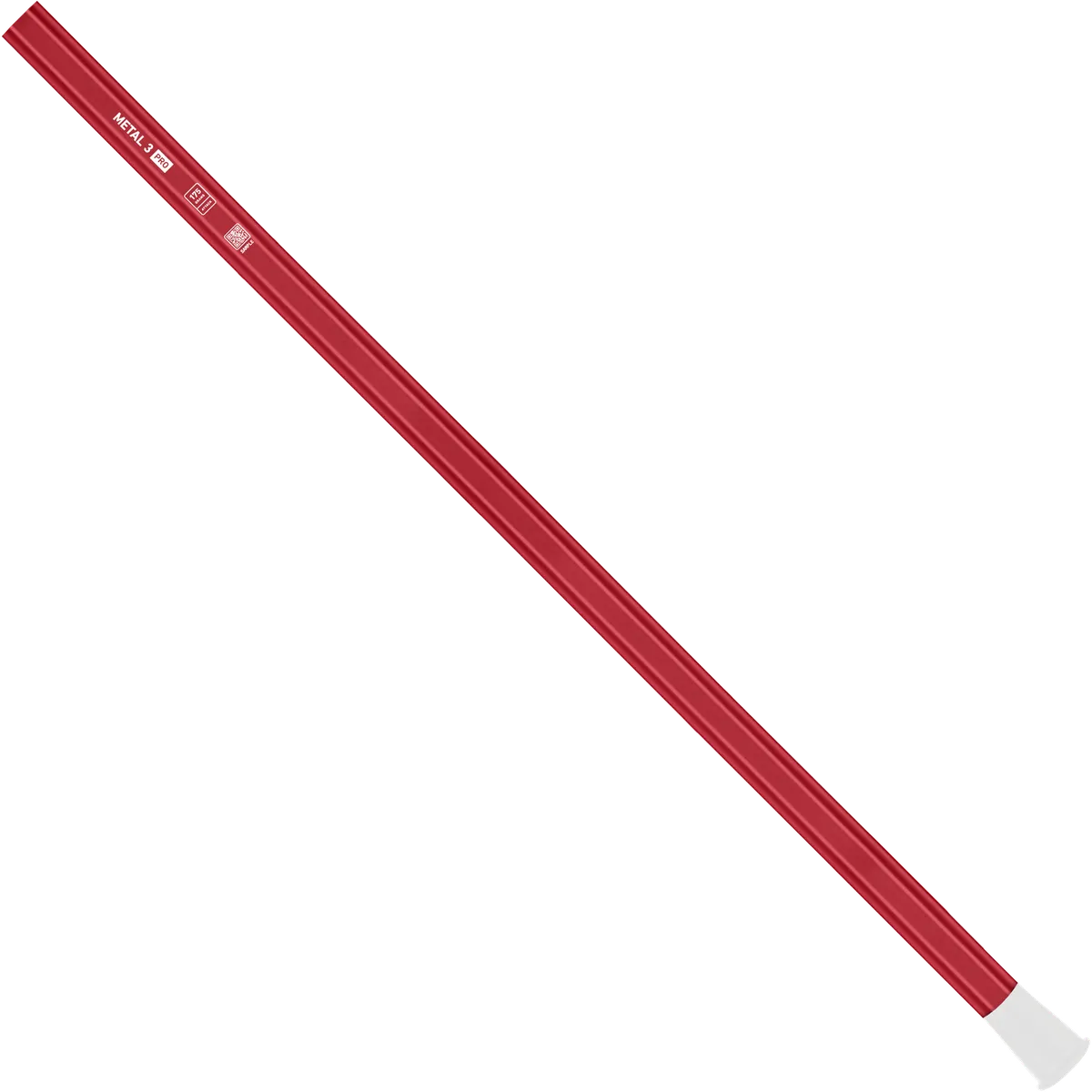 StringKing Metal 3 Pro Attack - 175 Grams, Red, Full Length, Angled, Left Side, With Butt End