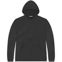 StringKing Men's Pima Terry Hoodie - Sharp Fit, Black, Front