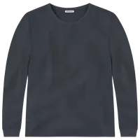 StringKing Men's FlexStyle Long Sleeve Crewneck T-Shirt - Sharp Fit, India Ink, Front