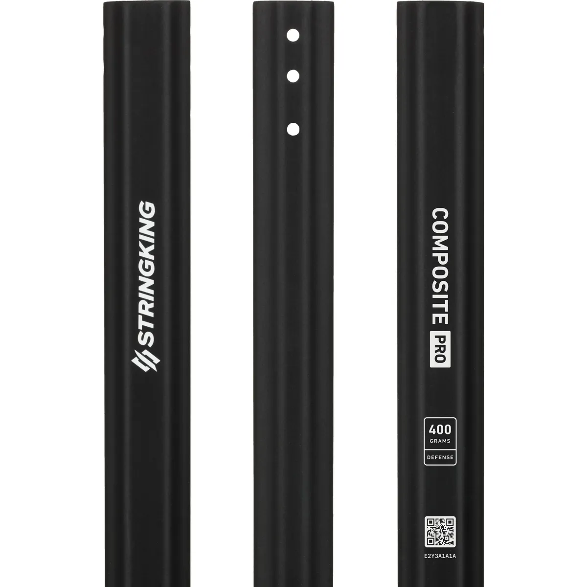 StringKing Men's Composite Pro Defense - 400 Grams, Black, Top Section, Right, Front, Left