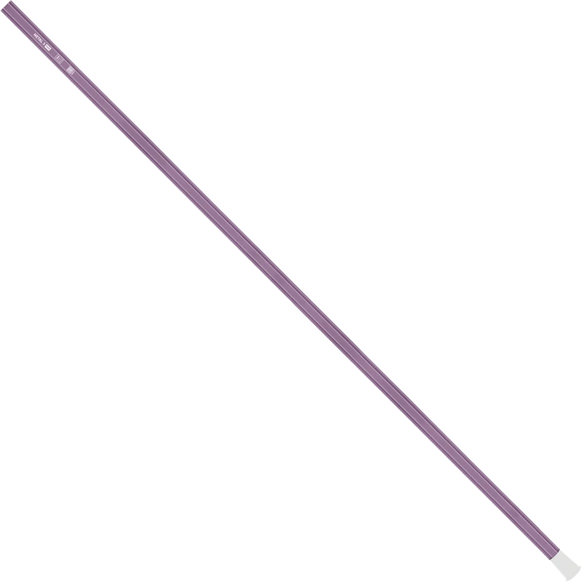 StringKing Metal 3 Pro Defense - 360 Grams, Purple, Full Length, Angled, Left Side, With Butt End