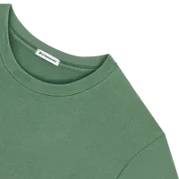 StringKing Women's Heavy Pima Cotton T-Shirt - Sharp Fit, Green, Detail
