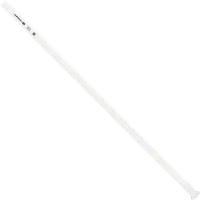 StringKing Composite 3 Pro Goalie - 142 Grams, White, Full Length, Angled, Left Side, With Butt End