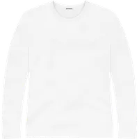 StringKing Men's StayWarm Long Sleeve Tee - Compression Fit, White, Front