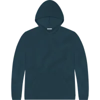 StringKing Men's Pima Terry Hoodie - Relaxed Fit, Navy, Front