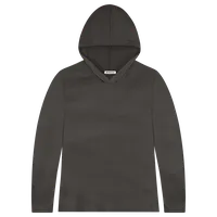 StringKing Women's FlexTech Lightweight Hoodie - Relaxed Fit, Charcoal, Front